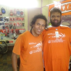 Moosa Angamia with T-shirt • <a style="font-size:0.8em;" href="http://www.flickr.com/photos/62279437@N07/8523457662/" target="_blank">View on Flickr</a>